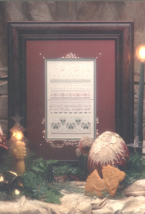 click here to view larger image of Advent Sampler (counted cross stitch kit)