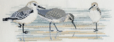 click here to view larger image of Waders (counted cross stitch kit)