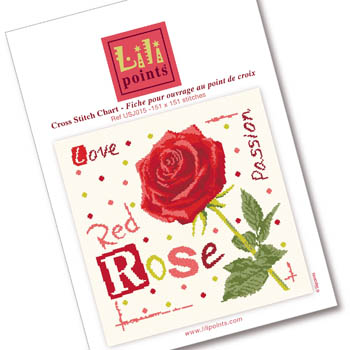 click here to view larger image of Red Rose (chart)
