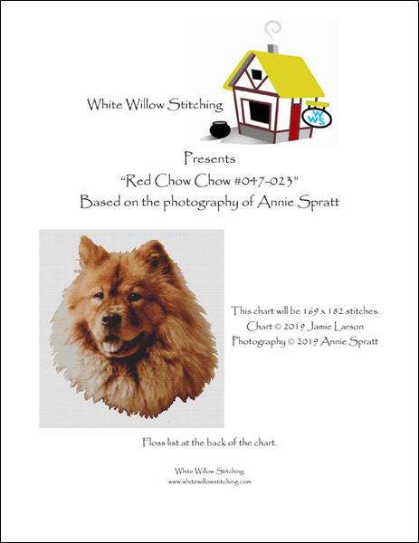 click here to view larger image of Red Chow Chow (chart)
