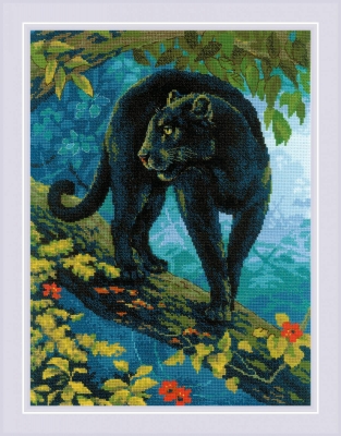click here to view larger image of Bagira (counted cross stitch kit)