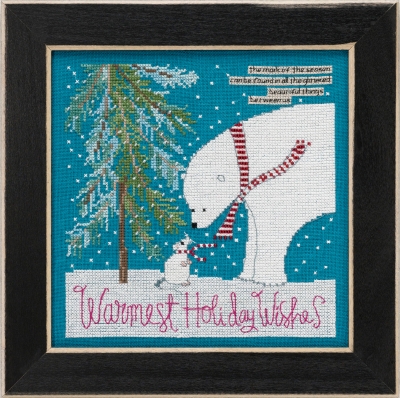 click here to view larger image of Warmest Wishes (2019) (counted cross stitch kit)