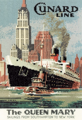 click here to view larger image of Queen Mary (counted cross stitch kit)