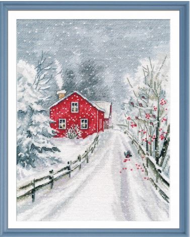 click here to view larger image of Winter - 1241 (counted cross stitch kit)