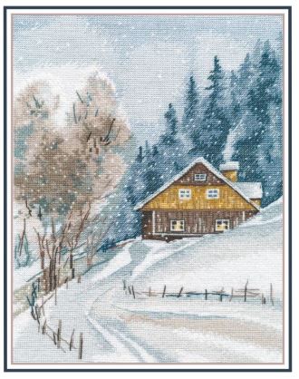click here to view larger image of Winter - 1242 (counted cross stitch kit)