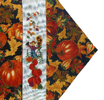 click here to view larger image of Seasonal Table Runners - Fall (chart)