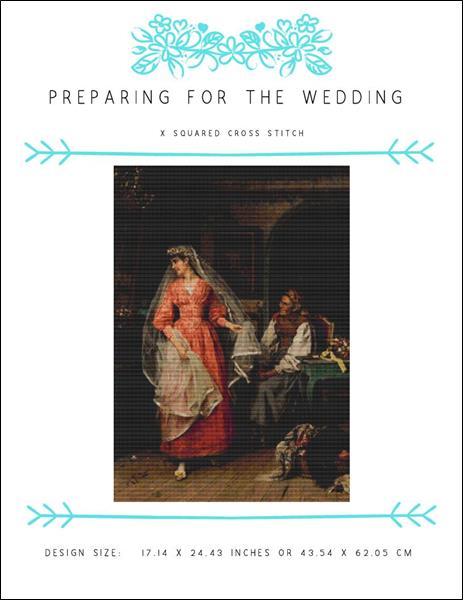 click here to view larger image of Preparing for the Wedding (chart)