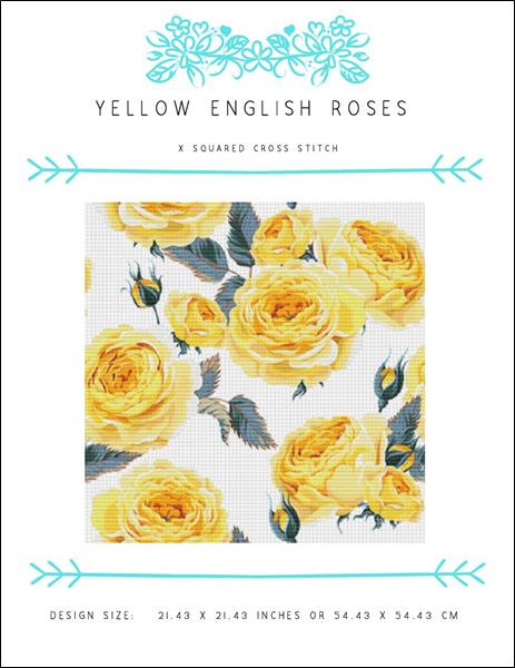 click here to view larger image of Yellow English Roses (chart)