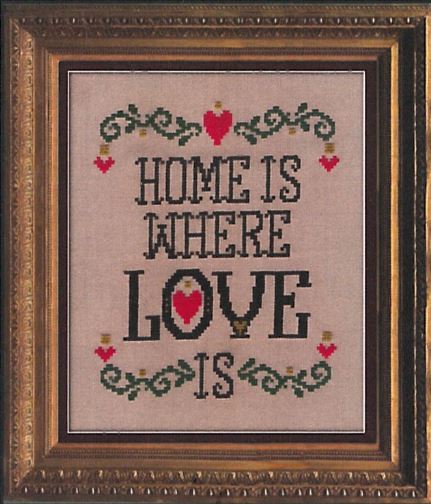 click here to view larger image of Home Is Where Love Is (chart)
