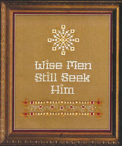 click here to view larger image of Wise Men Still Seek Him (chart)