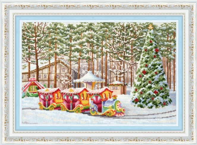 click here to view larger image of New Year Express (counted cross stitch kit)