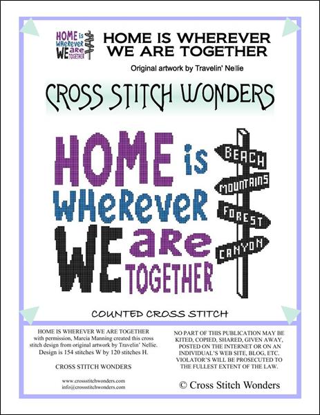 click here to view larger image of Home Is Wherever We Are Together (chart)