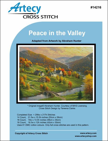 click here to view larger image of Peace in the Valley (chart)