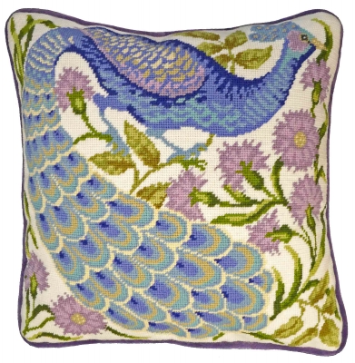 click here to view larger image of Peacock (needlepoint kit)