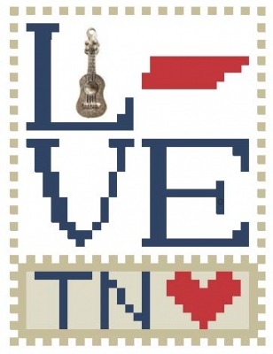 click here to view larger image of Love Bits States - Love Tennessee  (chart)
