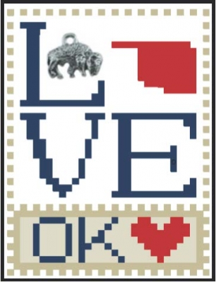 click here to view larger image of Love Bits States - Love Oklahoma  (chart)