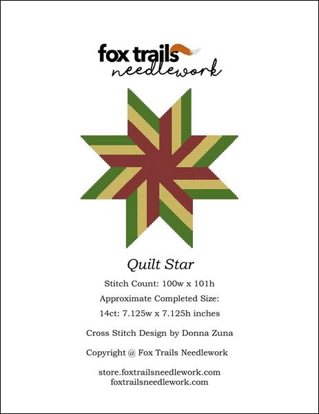 click here to view larger image of Quilt Star (chart)