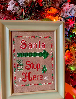 click here to view larger image of Santa Stop (chart)