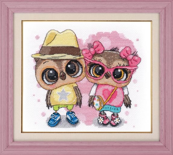 click here to view larger image of First Love (counted cross stitch kit)