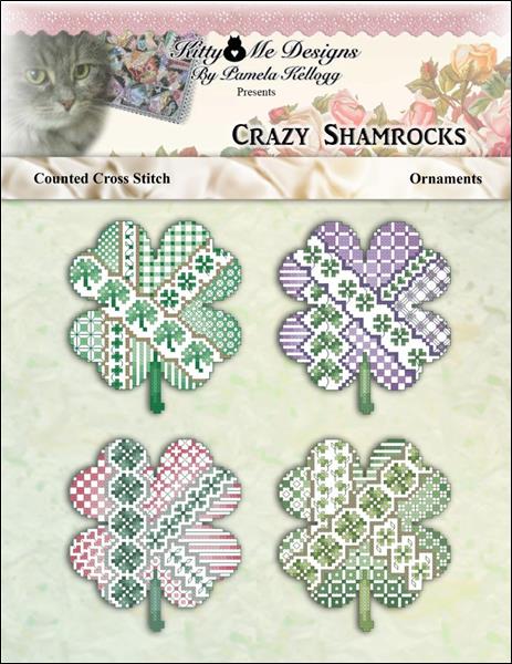 click here to view larger image of Crazy Shamrocks Ornaments (chart)