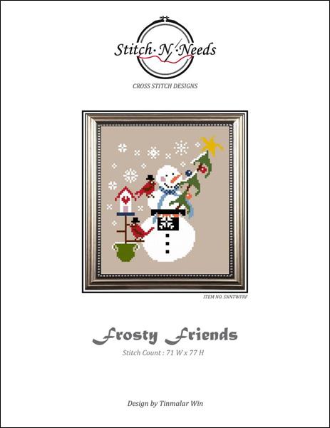 click here to view larger image of Frosty Friends (chart)