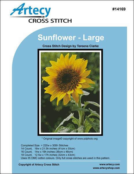 click here to view larger image of Sunflower - Large (chart)