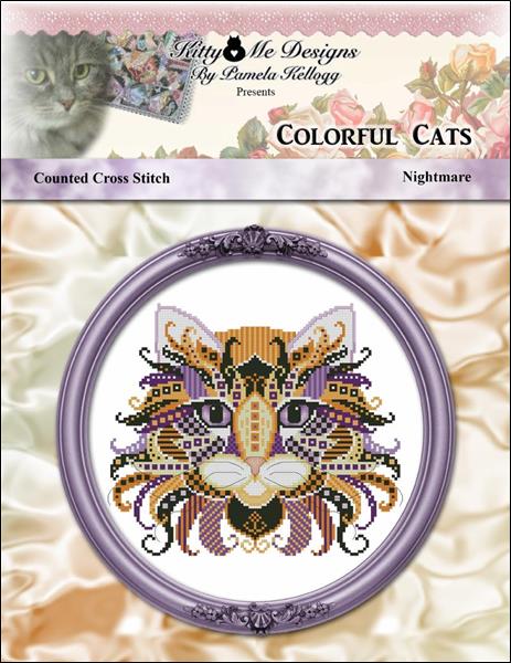 click here to view larger image of Colorful Cats - Nightmare (chart)
