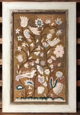 click here to view larger image of An Antique Tapestry Punch Needle (Punchneedle)