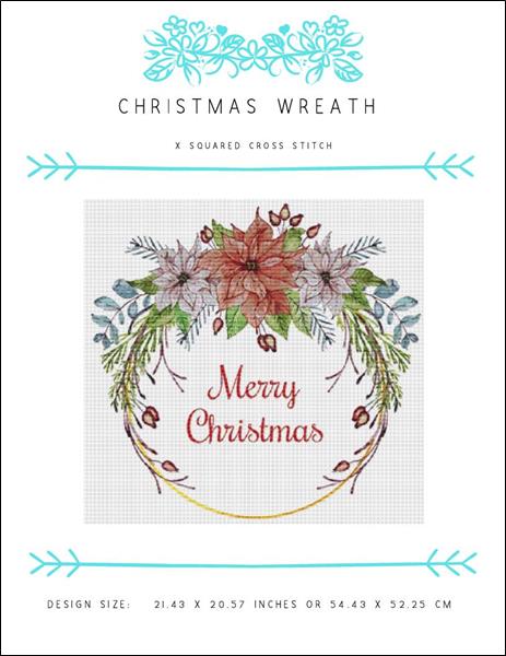 click here to view larger image of Christmas Wreath (chart)