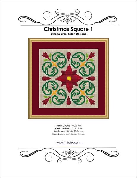 click here to view larger image of Christmas Square (chart)