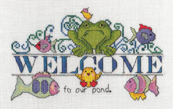 click here to view larger image of Welcome To Our Pond (chart)