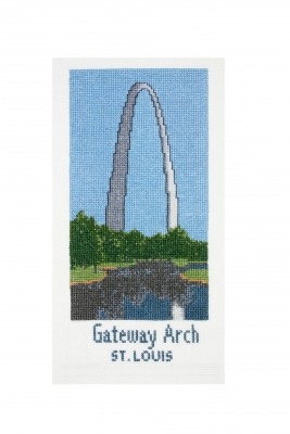 click here to view larger image of Gateway Arch (counted cross stitch kit)