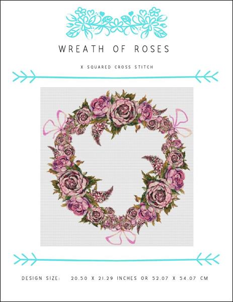 click here to view larger image of Wreath of Roses (chart)
