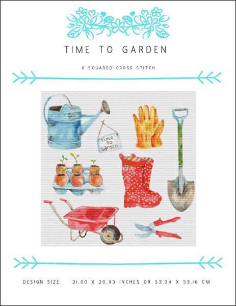 click here to view larger image of Time to Garden (chart)
