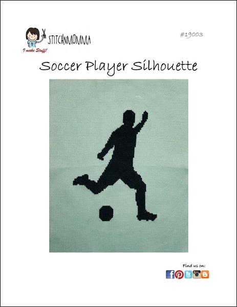 click here to view larger image of Soccer Player Silhouette (chart)
