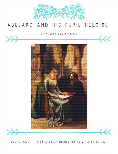 click here to view larger image of Abelard and His Pupil Heloise (chart)