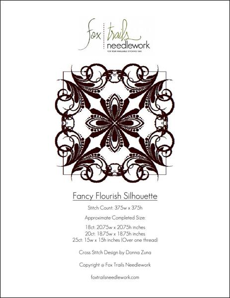 click here to view larger image of Fancy Flourish Silhouette (chart)