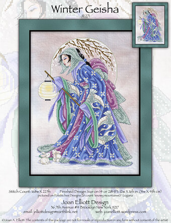 click here to view larger image of Winter Geisha (chart)
