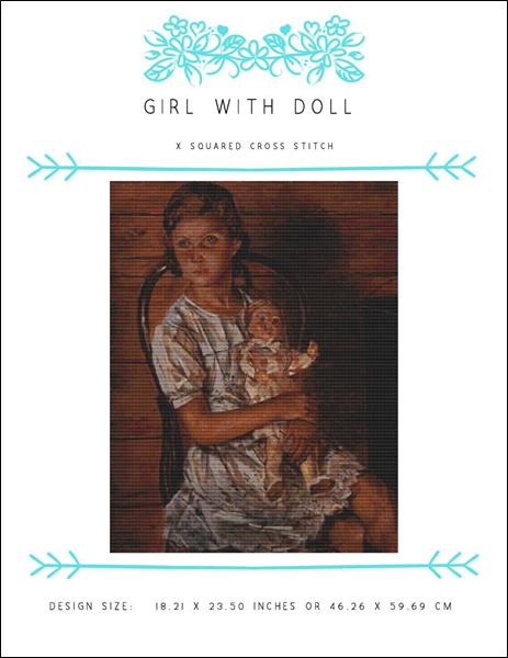 click here to view larger image of Girl with Doll (chart)
