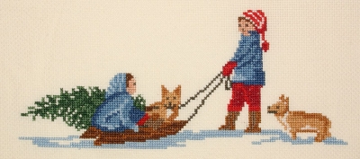 click here to view larger image of Homeward Bound (counted cross stitch kit)