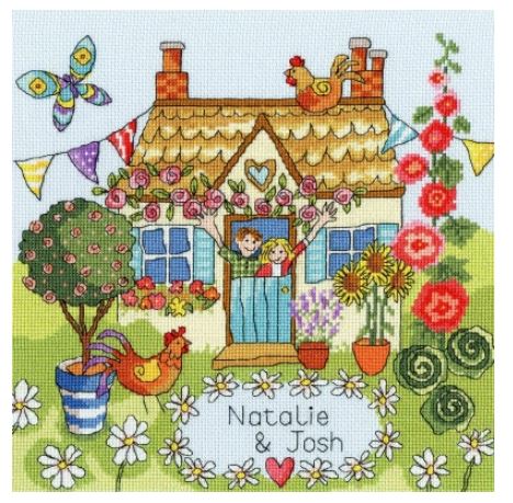 click here to view larger image of Our House - Julia Rigby (counted cross stitch kit)
