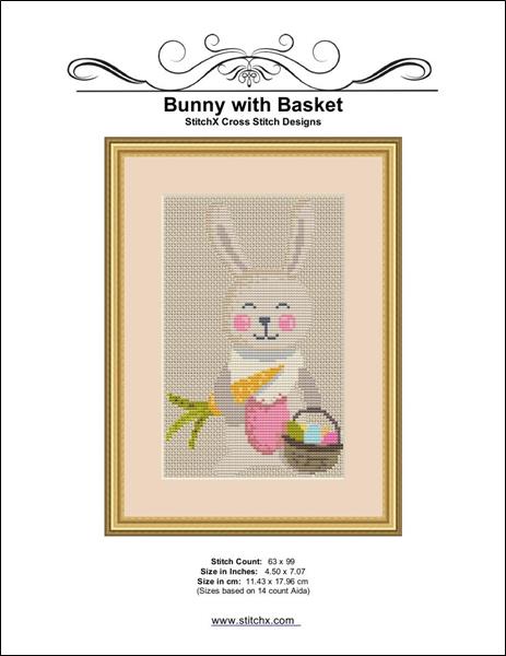 click here to view larger image of Bunny With Basket (chart)