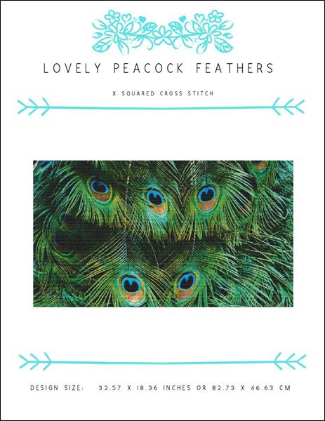 click here to view larger image of Lovely Peacock Feathers (chart)