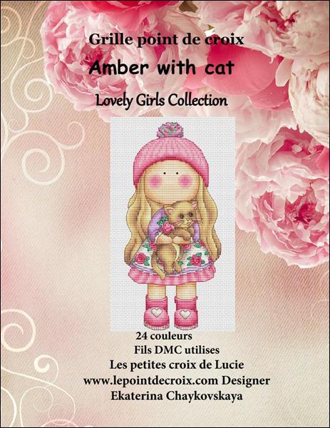click here to view larger image of Amber with Cat (chart)