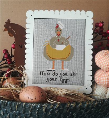 click here to view larger image of Hen Solo Series - Eggy the Cook (chart)