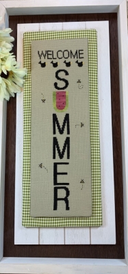click here to view larger image of Wall Decor Series - Summer Buzz (chart)