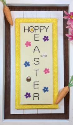 click here to view larger image of Wall Decor Series - Hoppy Easter (chart)