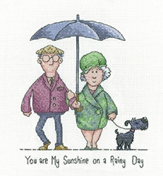 click here to view larger image of Golden Years - My Sunshine (Aida only) (counted cross stitch kit)