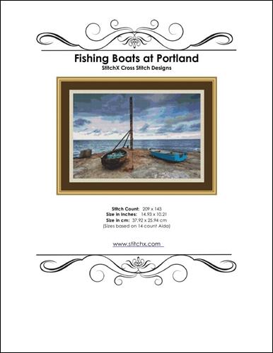 click here to view larger image of Fishing Boats at Portland (chart)