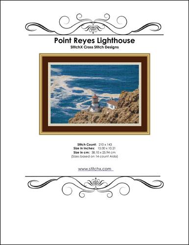 click here to view larger image of Point Reyes Lighthouse (chart)